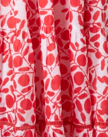Fabric image thumbnail - Ro's Garden - Daphne Red Print Dress