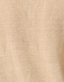 Fabric image thumbnail - Weekend Max Mara - Pancone Tan Linen Sweater