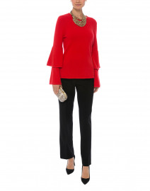 Red Wool Cashmere Sweater