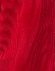 Fabric image thumbnail - Frances Valentine - Jane Red Corduroy Wide Leg Pant