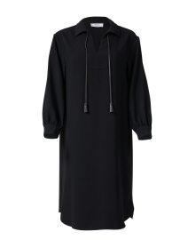 Product image thumbnail - Weill - Black Tassel Dress