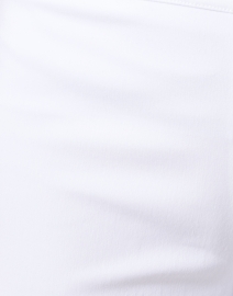 Fabric image thumbnail - Elliott Lauren - White Stretch Wide Leg Pull On Pant