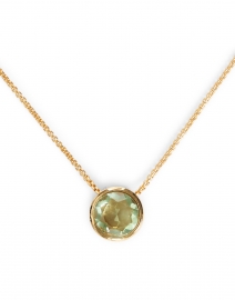 Fabric image thumbnail - Dean Davidson - Green Amethyst Gold Pendant Necklace