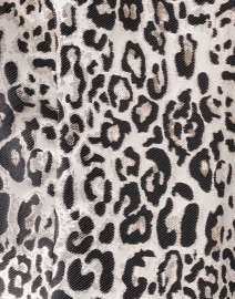 Fabric image thumbnail - Connie Roberson - Rita White and Black Metallic Cheetah Silk Jacket