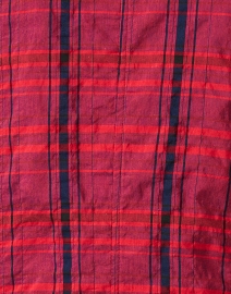 Fabric image thumbnail - Finley - Misty Red Multi Plaid Blouse