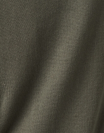 Fabric image thumbnail - Blue - Green Pima Cotton Boatneck Sweater