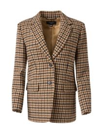 Product image thumbnail - Weekend Max Mara - Maltese Plaid Wool Blend Jacket