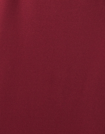 Fabric image thumbnail - L.K. Bennett - Carrington Burgundy Belted Dress