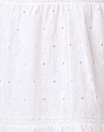 Fabric image thumbnail - Sail to Sable - White Eyelet Cotton Dress