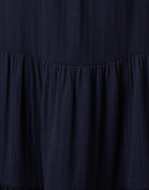 Fabric image thumbnail - Figue - Senna Navy Multi Embroidered Cotton Dress