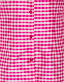 Fabric image thumbnail - Connie Roberson - Rita Pink and White Gingham Silk Top