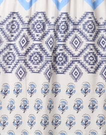Fabric image thumbnail - Bell - Lola Blue and White Print Dress