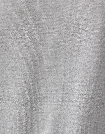 Fabric image thumbnail - D.Exterior - Grey Lurex Elbow Sleeve Sweater