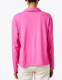 Back image thumbnail - Frank & Eileen - Patrick Pink Popover Henley Top
