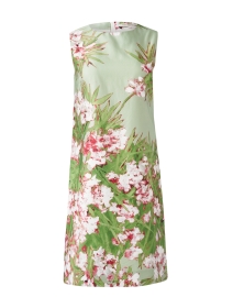 Product image thumbnail - Rani Arabella - Liguria Green Floral Cotton Dress