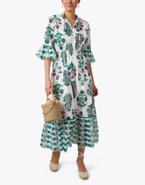 Look image thumbnail - Ro's Garden - Tasha Multi Print Dress