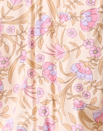 Fabric image thumbnail - Walker & Wade - Lily Yellow and Pink Floral Dress