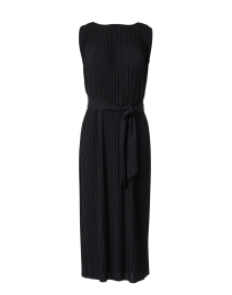 Product image thumbnail - Max Mara Leisure - Black Edile Pleated Dress