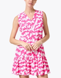 Front image thumbnail - Jude Connally - Annabelle Pink Print Dress