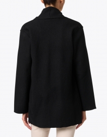 Eileen Fisher - Black Boiled Wool Jacket