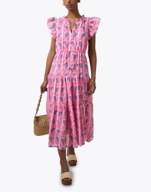 Look image thumbnail - Oliphant - Pink Print Cotton Dress
