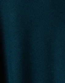 Fabric image thumbnail - Kinross - Green and Black Trim Cashmere Poncho