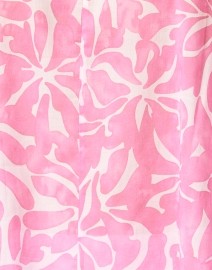 Fabric image thumbnail - WHY CI - Pink Floral Print Cotton Blouse