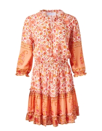 Walker & Wade - Ibiza Orange Multi Print Dress