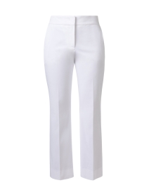 Product image thumbnail - Piazza Sempione - Carla White Flare Ankle Pant