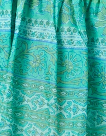 Fabric image thumbnail - Bella Tu - Camilla Green Print Midi Dress