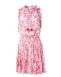 Product image thumbnail - Poupette St Barth - Triny Pink Multi Print Dress