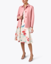 Look image thumbnail - Cinzia Rocca Icons - Pink Wool Jacket