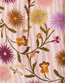 Fabric image thumbnail - Kobi Halperin - Emily Pink Print Silk Blouse