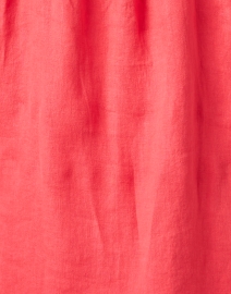 Fabric image thumbnail - Eileen Fisher - Red Linen Shirt Dress