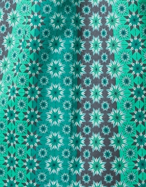 Fabric image thumbnail - Ro's Garden - Paloma Green Print Cotton Blouse