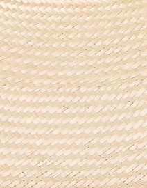Fabric image thumbnail - SERPUI - Tina Ivory Straw Clutch with Strap