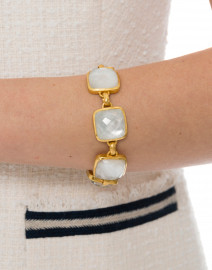 Catalina Iridescent Crystal Stone Bracelet