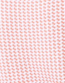 Fabric image thumbnail - Kinross - Coral and White Cotton Tweed Sweater
