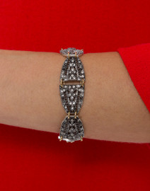 RTV - Cloister Silver Crystal Line Bracelet