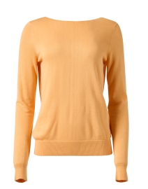 Orange Boatneck Sweater