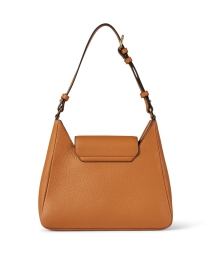 Back image thumbnail - Strathberry - Multrees Tan Leather Hobo Bag