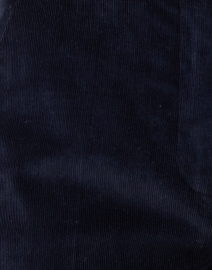 Fabric image thumbnail - Weekend Max Mara - Fungo Navy Corduroy Pant
