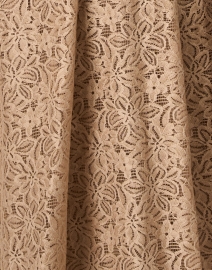 Fabric image thumbnail - Max Mara Studio - Agadir Beige Lace Shirt Dress