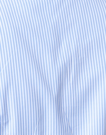 Gretchen Scott - Teardrop Blue and White Striped Cotton Dress