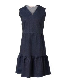 Jude Connally - Annabelle Navy Denim Printed Dress