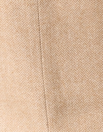Fabric image thumbnail - Veronica Beard - Camel Essential Cashmere Hoodie Dickey