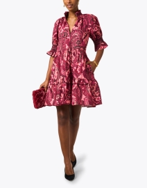 Look image thumbnail - Figue - Halima Pink Paisley Cotton Dress