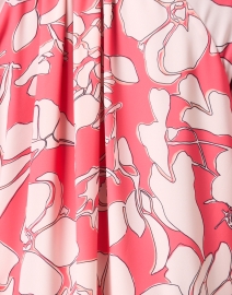 Fabric image thumbnail - Marc Cain - Floral Print Ruffle Collar Dress