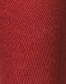 Fabric image thumbnail - Ecru - Sunset Rust Cotton Stretch Straight Leg Jean