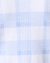 Fabric image thumbnail - Kinross - Blue Plaid Cotton Cardigan